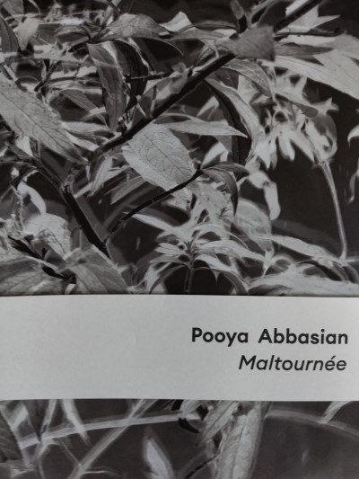 Abbasian – Pooya Abbasian ; Maltournée ; expo Maison européenne de la photographie 12/04/24 – 26/05/24 ; signé par l’artiste