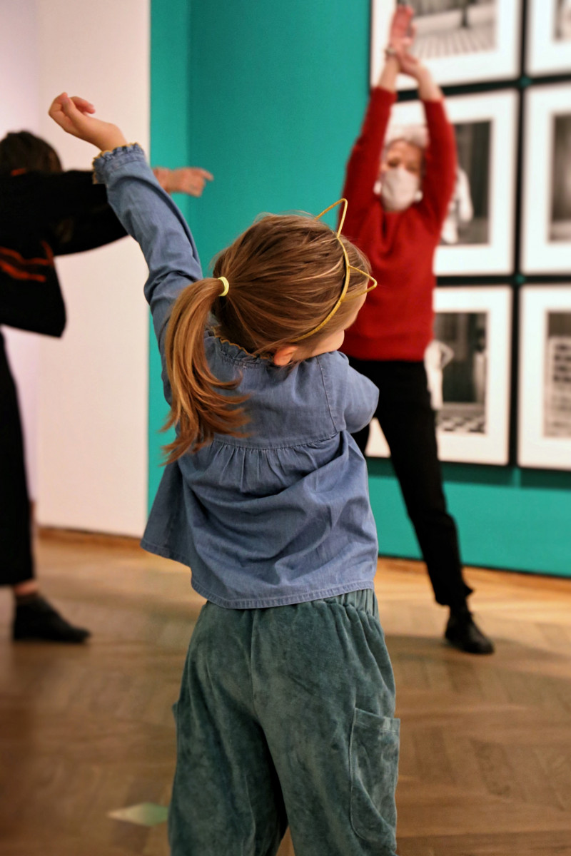 Visite dansée en famille